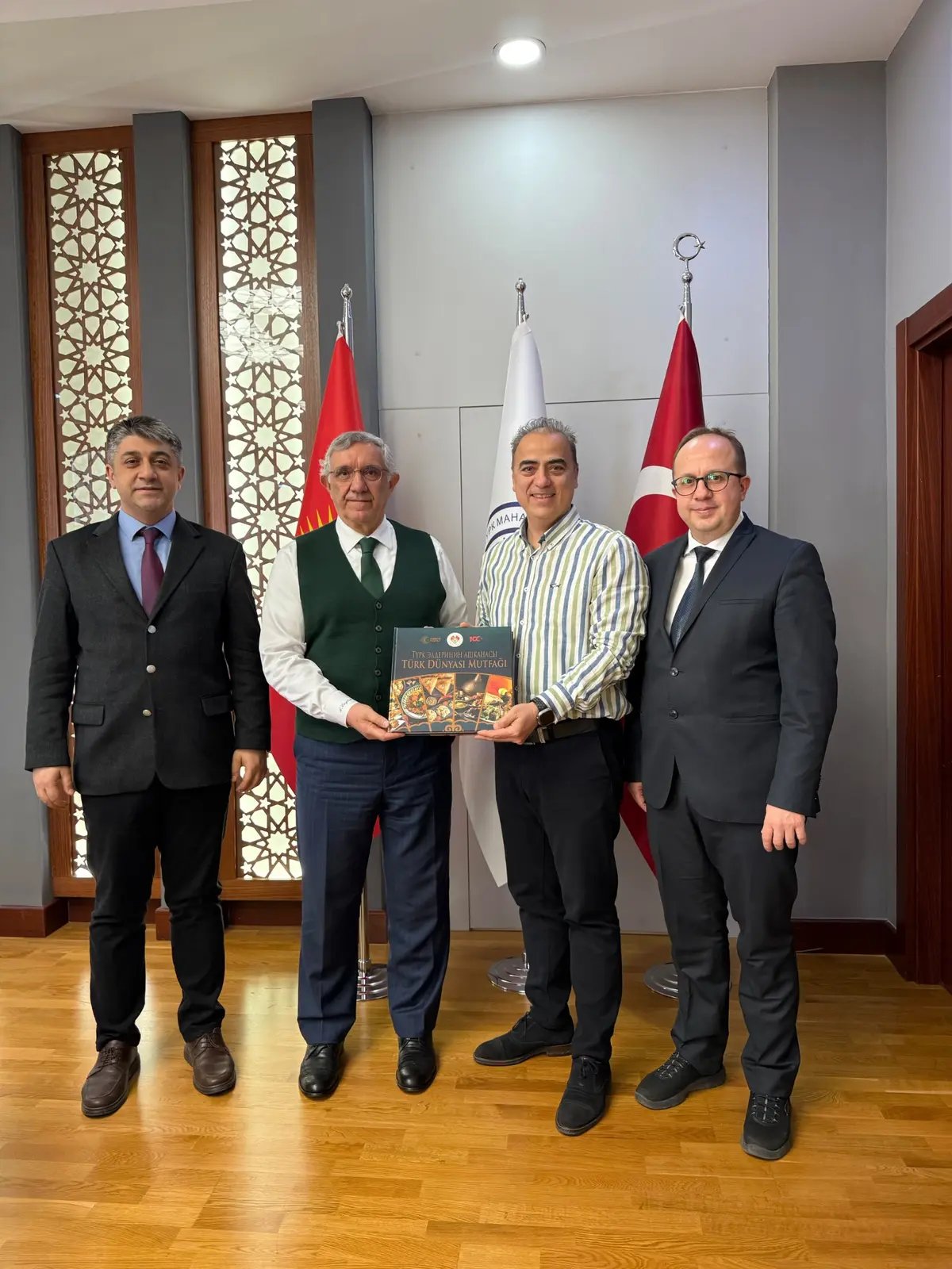 Eyüp Kemal Sevinç, Türk mutfağını tanıtan bir kurumsal ziyarette